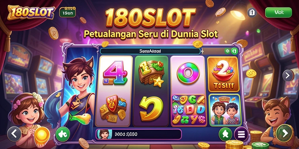 Screenshot gameplay 180SLOT menunjukkan petualangan slot yang menarik.