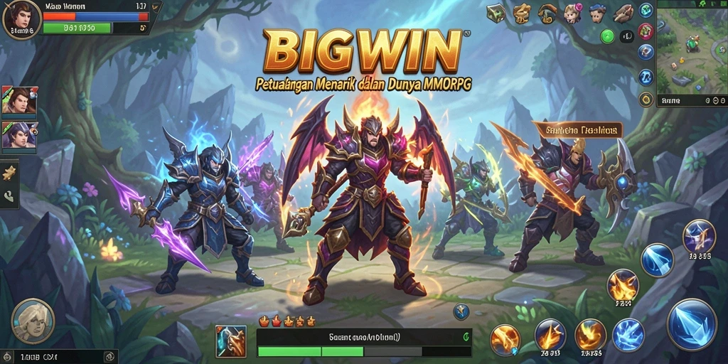 Tampilan gameplay yang memukau dalam <strong>BIGWIN</strong> saat petualangan dimulai.