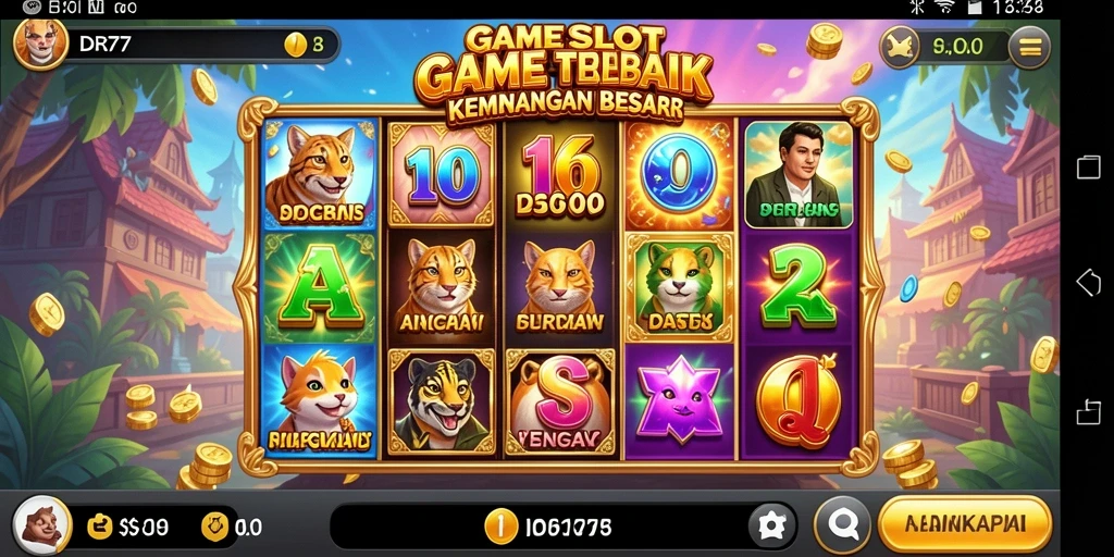 Tampilan menarik dari gameplay Slot IDR77 dengan fitur yang mendebarkan.