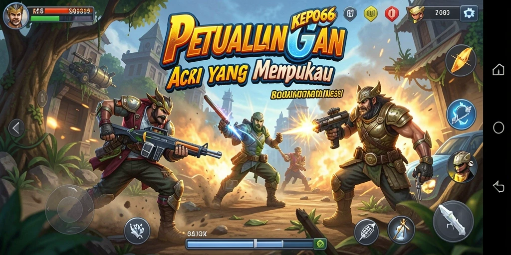 Menampilkan gameplay aksi yang mendebarkan dari KEPO66.