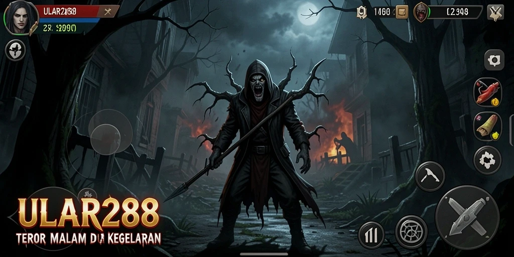 Screenshot gameplay ULAR288 dengan momen menegangkan.